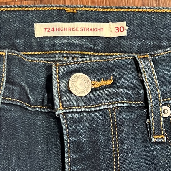 NWOT Levi’s 724 High Rise Straight - Picture 10 of 15